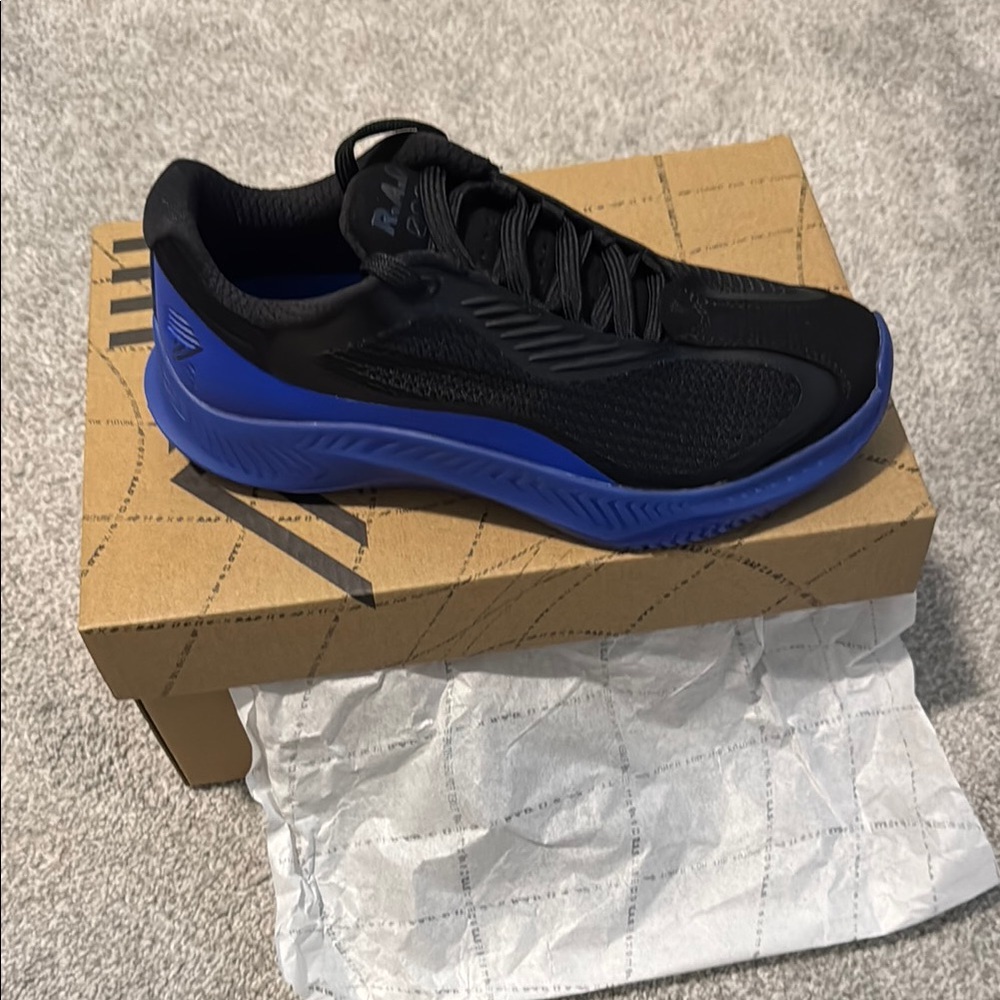 RAD Global Black and Blue Shoes